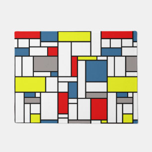 Tapete Design do estilo de Mondrian
