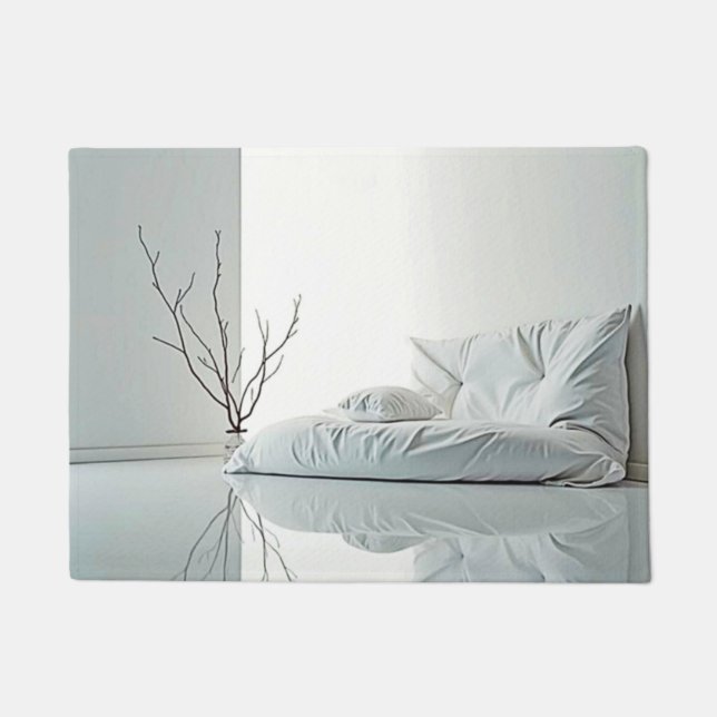 Tapete Design do interior do Zen minimalista (Frente)