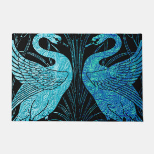 Tapete design do nouveau da arte elegante, cerceta