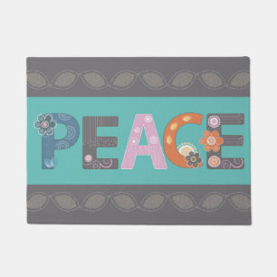 Tapete Design floral da paz