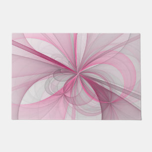 Tapete Design Fractal de Cinza Abstrato moderno