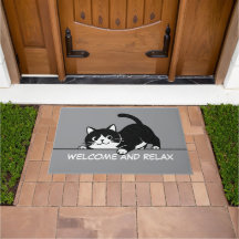Design Minimalista de Gatinho Fofo - GATO 6 + text