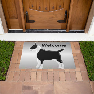 Tapete Design personalizado do cão de bull terrier