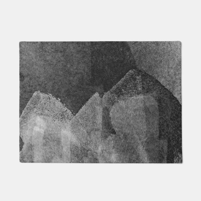 Tapete Design preto moderno da arte da pintura do (Frente)