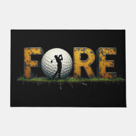 Tapete Design Trendy Golf com Silhouette Golfer