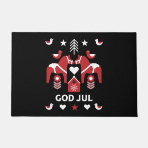 Tapete Deus Jul Swedish Folk Art