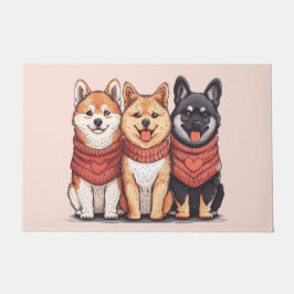 Tapete Dia de os namorados Shiba Inu Dogs