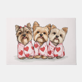Tapete Dia de os namorados Yorkshire Terrier Dogs