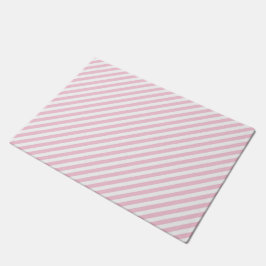 Tapete Diagonal white and pink stripes pattern
