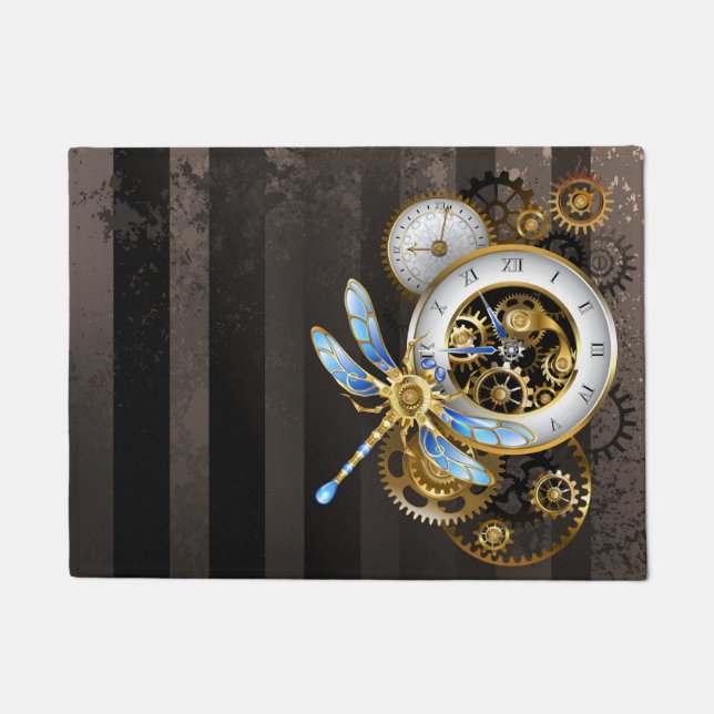 Tapete Dials Steampunk com Dragonfly (Frente)