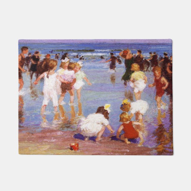 Tapete Dias felizes na praia (Frente)