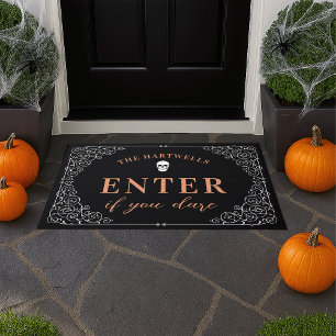 Tapete Digite se você ousar   Halloween personalizado