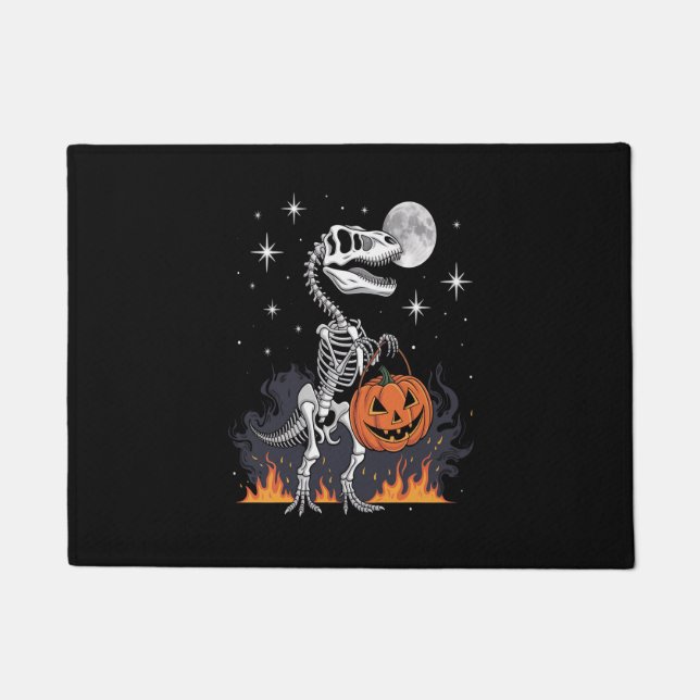 Tapete Dinossauro de Halloween Spooky Saurus (Frente)