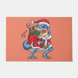 Tapete Dinossauro Natal Papai Noel T rex Homens