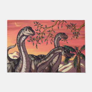 Tapete Dinossauros ao Crepúsculo