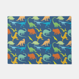 Tapete Dinossauros Coloridos