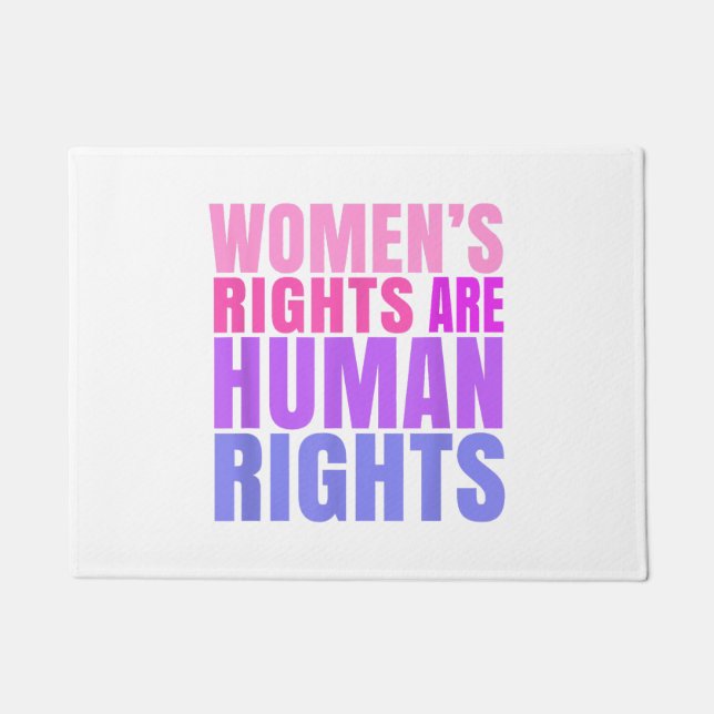 Tapete Direitos Humanos Direitos das Mulheres (Frente)