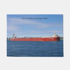 Tapete Dirk S. VanEnkevort & Michigan Trader door mat