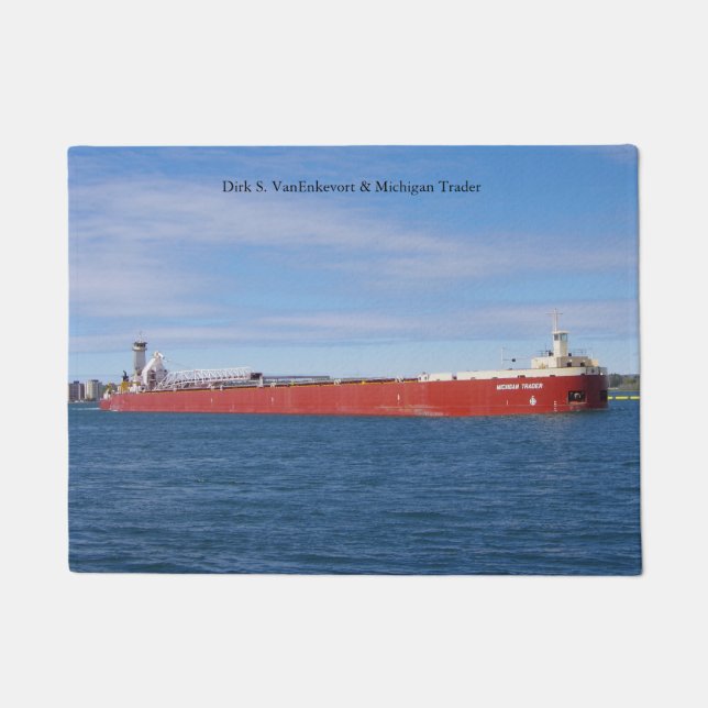 Tapete Dirk S. VanEnkevort & Michigan Trader door mat (Frente)