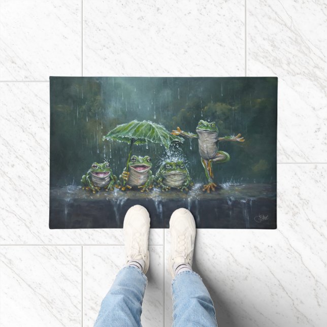 Tapete "Diversão Obrigatória" pintado à mão (Interior)