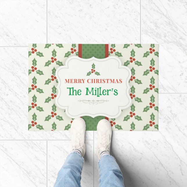 Tapete DIVERTIDO! Matriz de Natal - Personalizado - Adici (Interior)