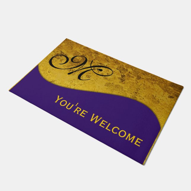 Tapete DIY - Adicione seu próprio sinal, monograma e text (Inclinado)