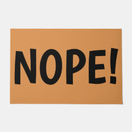 Tapete Do divertimento enorme das letras de NOPE