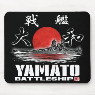 Tapete do rato Mousepad de Yamato da navio de