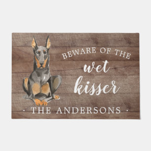 Tapete Doberman.Dog Personated Door Mat