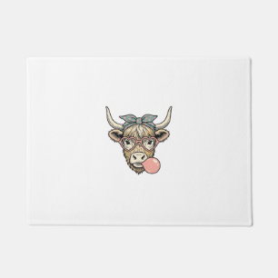 Tapete Doce Vaca das Terras Altas Chiclete Design Vetoria