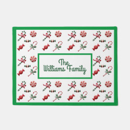 Tapete Doces de Natal Personalizados