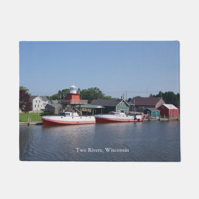 Tapete Dois Rios, Mat da Porta de Wisconsin (Frente)