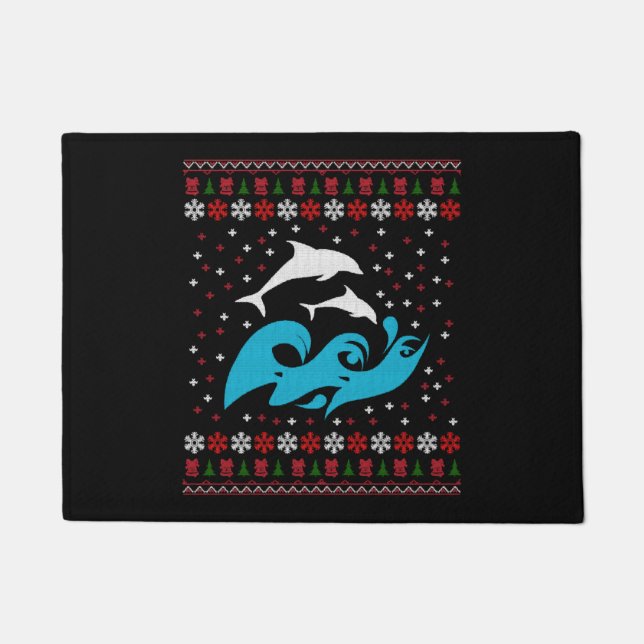 Tapete Dolphin Christmas (Frente)