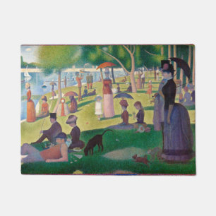 Tapete Domingo na pintura de La Grande Jatte Seurat
