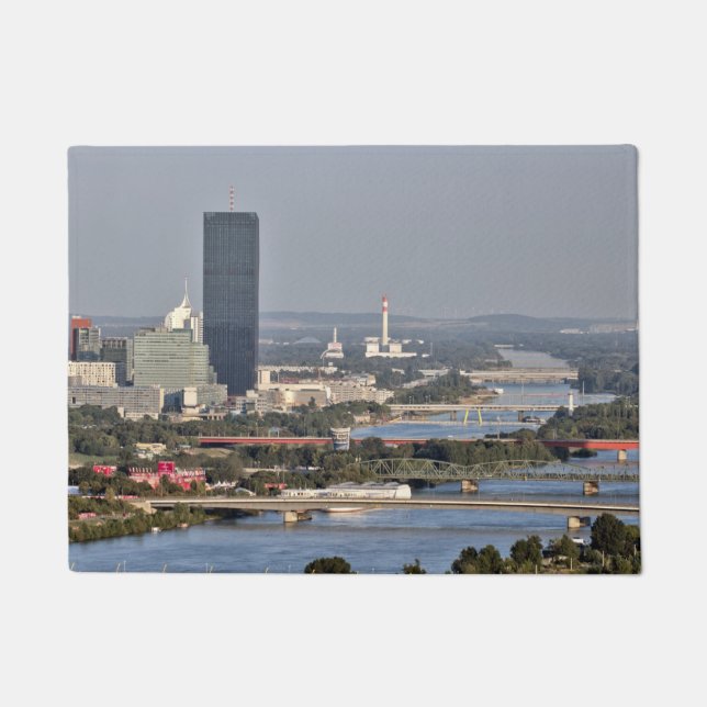 Tapete Donaucity, Viena Áustria (Frente)