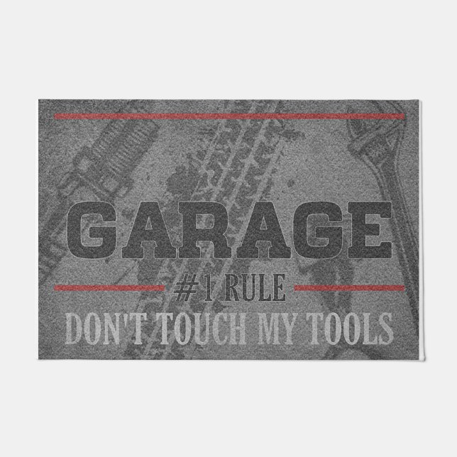 Tapete Don't Touch My Tools Funny (Frente)
