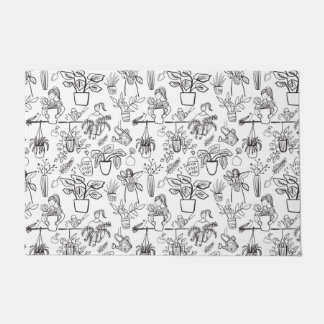 Tapete Door Mat Plant Lover Idea