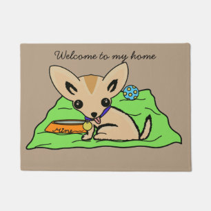 Tapete Doormat bonito do cão da chihuahua