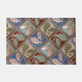 Tapete Doormat, Craftsman Oak Folhas