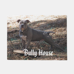 Tapete Doormat da casa da intimidação de Pitbull
