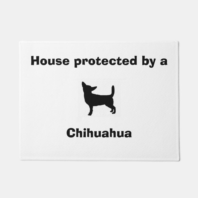 Tapete Doormat da "chihuahua" (Frente)