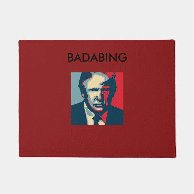 TAPETE DOORMAT DE DONALD TRUMP (Frente)