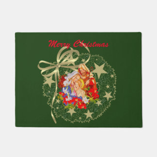 Tapete Doormat de Jesus do bebê