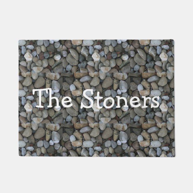 Tapete Doormat de pedra (Frente)