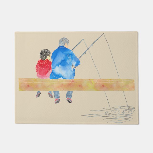 Tapete Doormat de pesca ido (Frente)