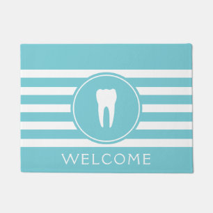 Tapete Doormat dental da boa vinda do escritório