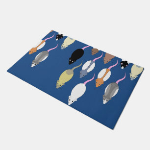 Tapete doormat do bloco do rato