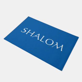 Tapete Doormat do costume de Shalom