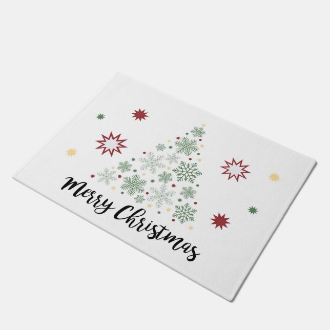 Tapete Doormat do Feliz Natal (Inclinado)