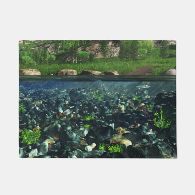 Tapete Doormat do rio de Cwn (Frente)